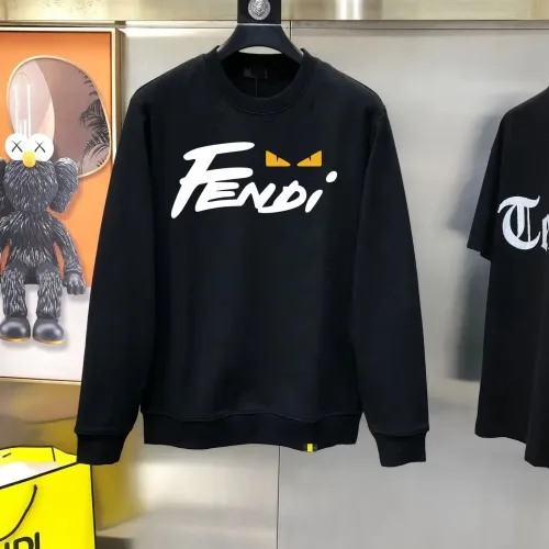 Fendi Hoodies Long Sleeved For Men #1402484 $48.00 USD, Wholesale Replica Fendi Hoodies