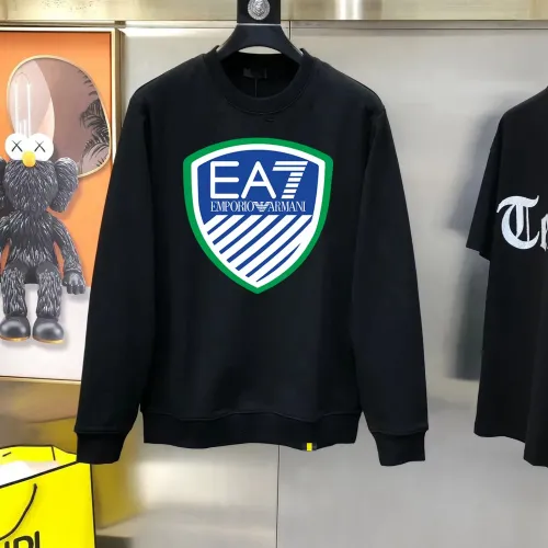 Armani Hoodies Long Sleeved For Men #1402520 $48.00 USD, Wholesale Replica Armani Hoodies