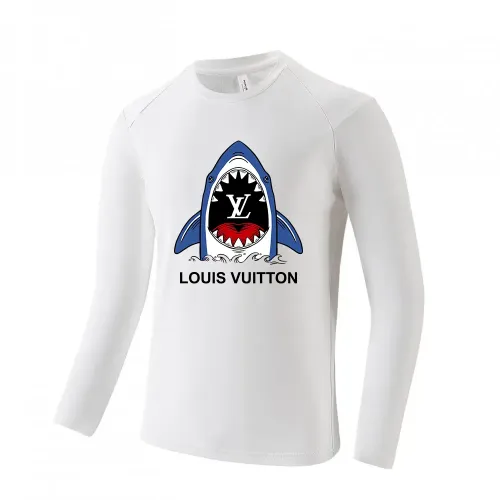 Louis Vuitton LV T-Shirts Long Sleeved For Men #1402528 $42.00 USD, Wholesale Replica Louis Vuitton LV T-Shirts