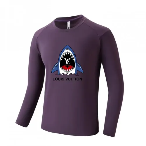 Louis Vuitton LV T-Shirts Long Sleeved For Men #1402530 $42.00 USD, Wholesale Replica Louis Vuitton LV T-Shirts
