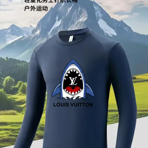 Louis Vuitton LV T-Shirts Long Sleeved For Men #1402532 $42.00 USD, Wholesale Replica Louis Vuitton LV T-Shirts