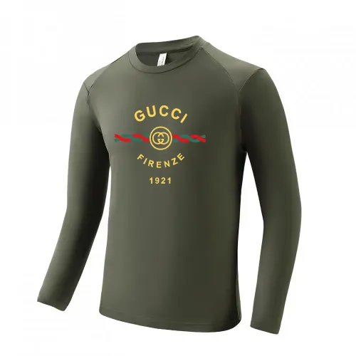 Gucci T-Shirts Long Sleeved For Men #1402562 $42.00 USD, Wholesale Replica Gucci T-Shirts