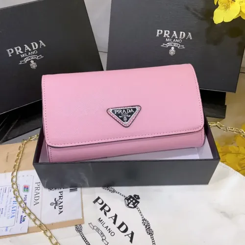 Prada Long Wallets #1402590 $38.00 USD, Wholesale Replica Prada Wallets