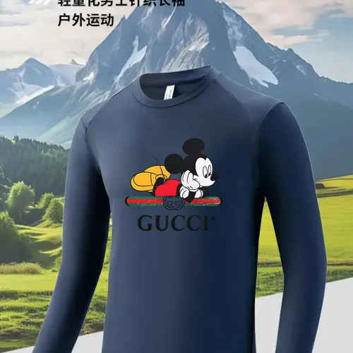 Gucci T-Shirts Long Sleeved For Men #1402595 $42.00 USD, Wholesale Replica Gucci T-Shirts