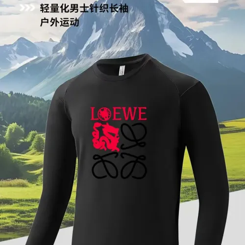 LOEWE T-Shirts Long Sleeved For Men #1402643 $42.00 USD, Wholesale Replica LOEWE T-Shirts