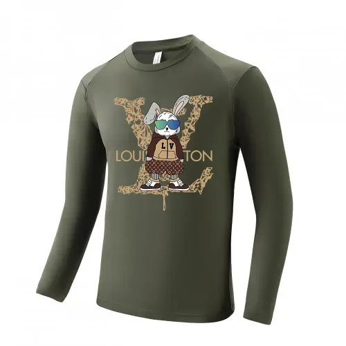 Louis Vuitton LV T-Shirts Long Sleeved For Men #1402659 $42.00 USD, Wholesale Replica Louis Vuitton LV T-Shirts