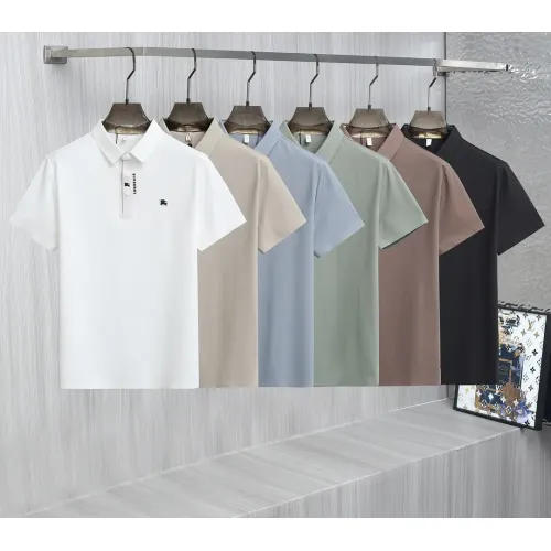 Replica Burberry T-Shirts Short Sleeved For Men #1402765 $48.00 USD for Wholesale