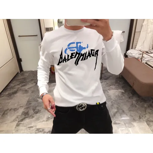 Balenciaga Hoodies Long Sleeved For Men #1402819 $48.00 USD, Wholesale Replica Balenciaga Hoodies