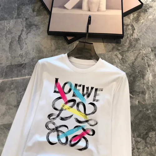 Replica LOEWE Hoodies Long Sleeved For Men #1402852 $48.00 USD for Wholesale