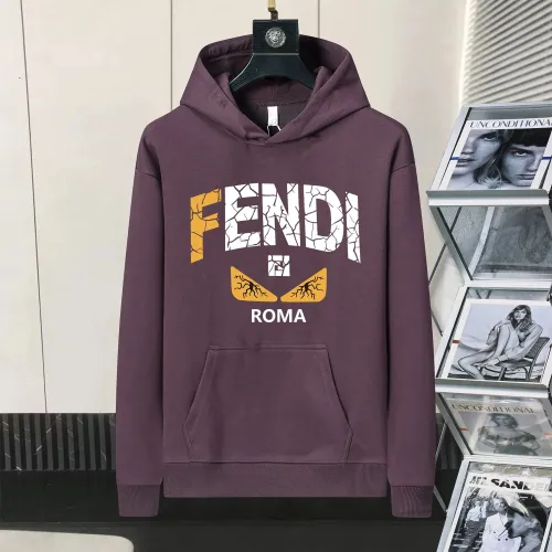 Fendi Hoodies Long Sleeved For Men #1403052 $48.00 USD, Wholesale Replica Fendi Hoodies