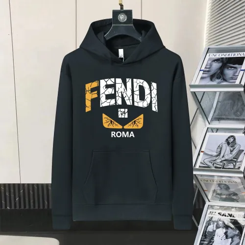 Fendi Hoodies Long Sleeved For Men #1403056 $48.00 USD, Wholesale Replica Fendi Hoodies