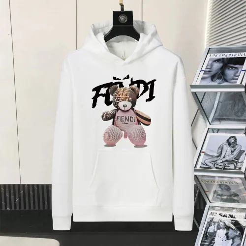 Fendi Hoodies Long Sleeved For Men #1403143 $48.00 USD, Wholesale Replica Fendi Hoodies
