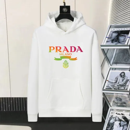 Prada Hoodies Long Sleeved For Men #1403149 $48.00 USD, Wholesale Replica Prada Hoodies