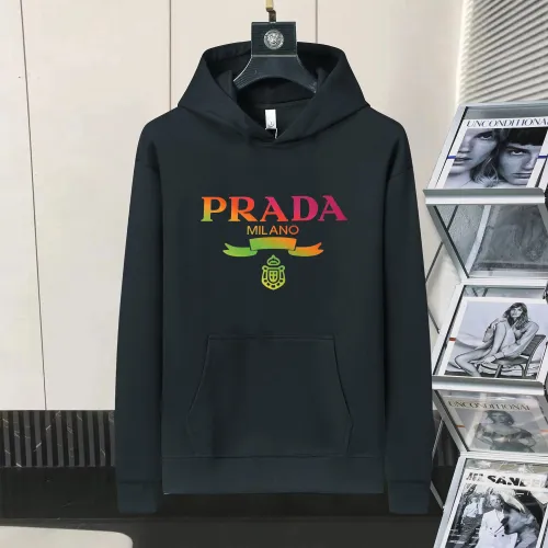 Prada Hoodies Long Sleeved For Men #1403150 $48.00 USD, Wholesale Replica Prada Hoodies