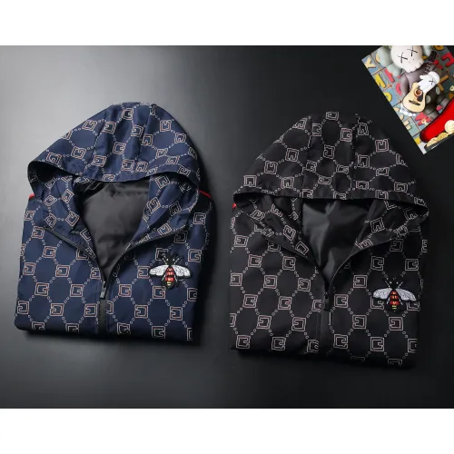 Replica Gucci Jackets Long Sleeved For Men #1403211 $60.00 USD for Wholesale