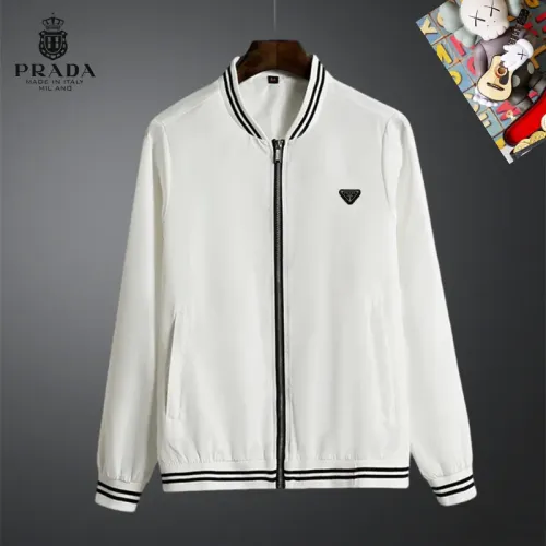 Prada Jackets Long Sleeved For Men #1403214 $60.00 USD, Wholesale Replica Prada Jackets