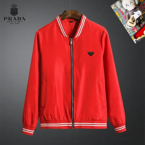 Prada Jackets Long Sleeved For Men #1403215 $60.00 USD, Wholesale Replica Prada Jackets