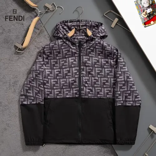 Fendi Jackets Long Sleeved For Men #1403241 $60.00 USD, Wholesale Replica Fendi Jackets