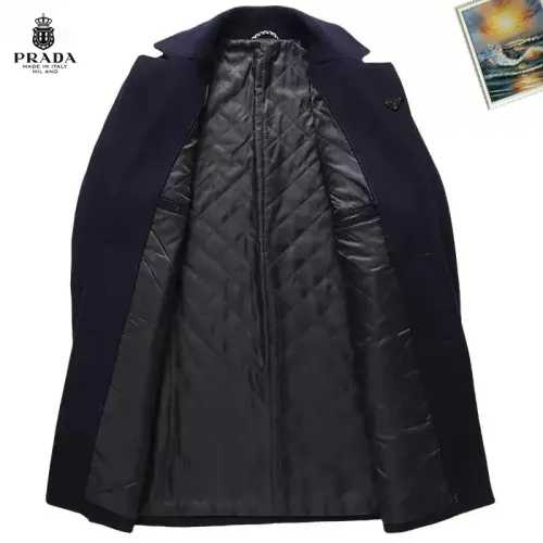 Replica Prada Coats Long Sleeved For Men #1403250 $88.00 USD for Wholesale