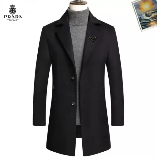 Prada Coats Long Sleeved For Men #1403251 $88.00 USD, Wholesale Replica Prada Coats