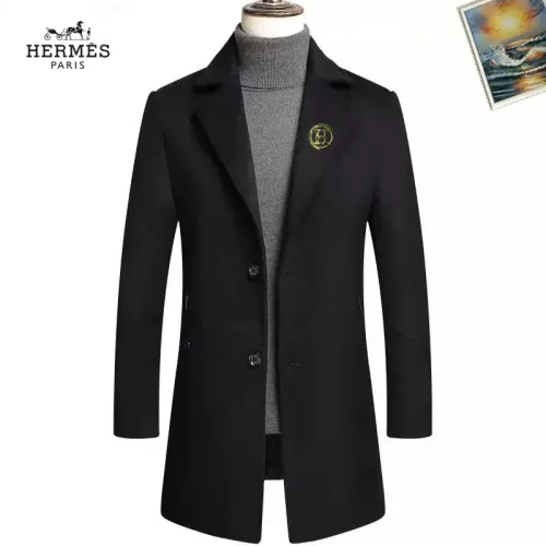 Hermes Coats Long Sleeved For Men #1403263 $88.00 USD, Wholesale Replica Hermes Coats