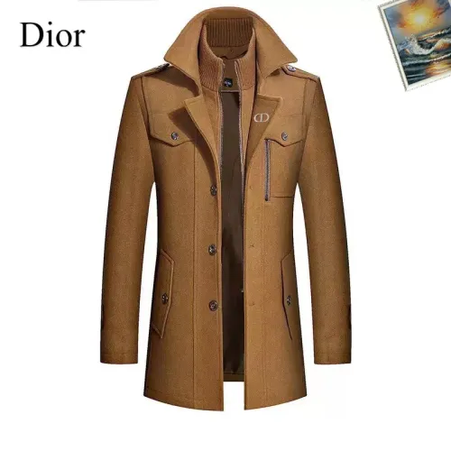 Christian Dior Coats Long Sleeved For Men #1403283