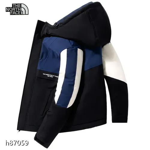 Replica The North Face Down Feather Coat Long Sleeved For Men #1403311 $82.00 USD for Wholesale