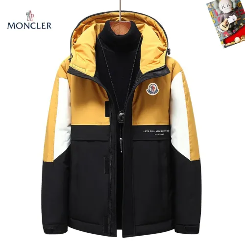 Moncler Down Feather Coat Long Sleeved For Men #1403315 $82.00 USD, Wholesale Replica Moncler Down Feather Coat