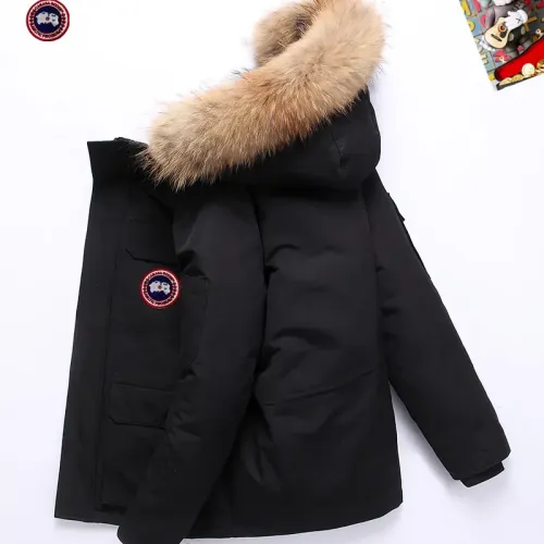 Canada Goose Down Feather Coat Long Sleeved For Men #1403320