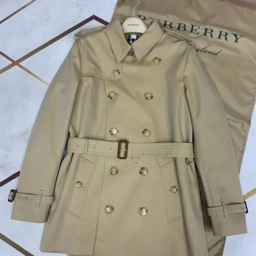Burberry Trench Coat Long Sleeved For Men #1403322 $205.00 USD, Wholesale Replica Burberry Trench Coat