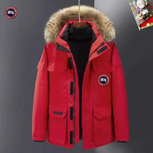 Canada Goose Down Feather Coat Long Sleeved For Men #1403331