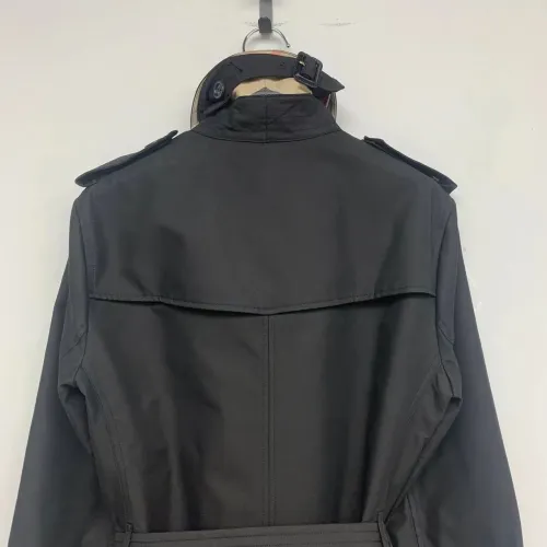 Replica Burberry Trench Coat Long Sleeved For Men #1403340 $205.00 USD for Wholesale