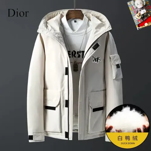 Christian Dior Down Feather Coat Long Sleeved For Men #1403348 $82.00 USD, Wholesale Replica Christian Dior Down Feather Coat