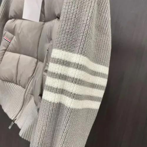 Replica Thom Browne Down Feather Coat Long Sleeved For Women #1403455 $132.00 USD for Wholesale