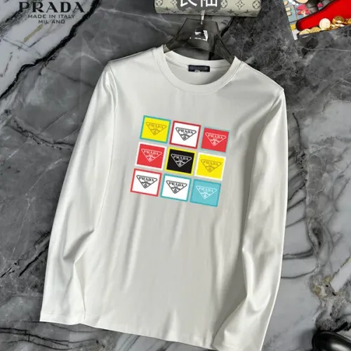 Prada T-Shirts Long Sleeved For Unisex #1403479 $34.00 USD, Wholesale Replica Prada T-Shirts