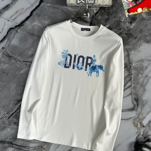 Christian Dior T-Shirts Long Sleeved For Unisex #1403487 $34.00 USD, Wholesale Replica Christian Dior T-Shirts