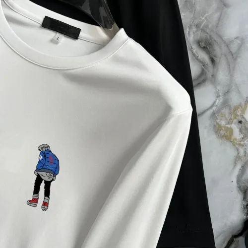 Replica Moncler T-Shirts Long Sleeved For Unisex #1403505 $34.00 USD for Wholesale