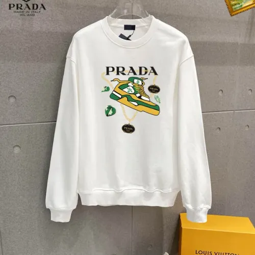 Prada Hoodies Long Sleeved For Men #1403515 $40.00 USD, Wholesale Replica Prada Hoodies