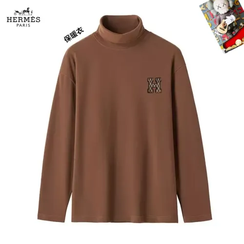 Hermes T-Shirts Long Sleeved For Men #1403635 $40.00 USD, Wholesale Replica Hermes T-Shirts