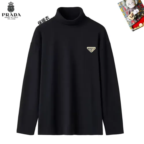 Prada T-Shirts Long Sleeved For Men #1403668 $40.00 USD, Wholesale Replica Prada T-Shirts