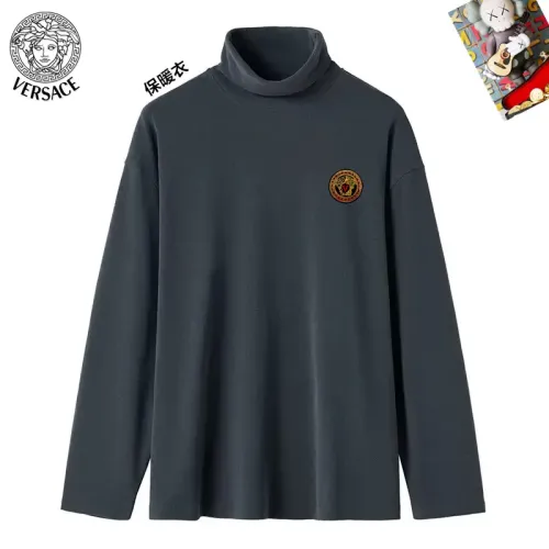 Versace T-Shirts Long Sleeved For Men #1403673 $40.00 USD, Wholesale Replica Versace T-Shirts