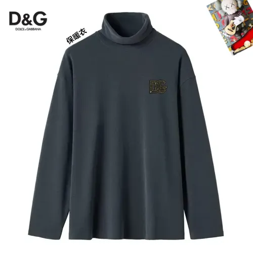 Dolce &amp; Gabbana D&amp;G T-Shirts Long Sleeved For Men #1403697 $40.00 USD, Wholesale Replica Dolce &amp; Gabbana D&amp;G T-Shirts