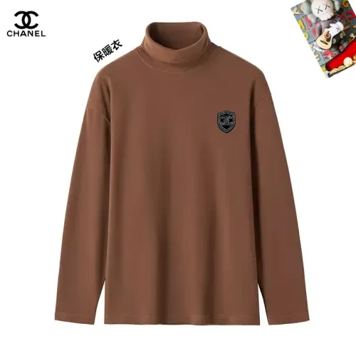 Chanel T-Shirts Long Sleeved For Men #1403719 $40.00 USD, Wholesale Replica Chanel T-Shirts