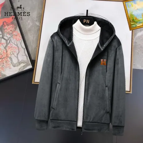 Hermes Jackets Long Sleeved For Men #1403829 $48.00 USD, Wholesale Replica Hermes Jackets