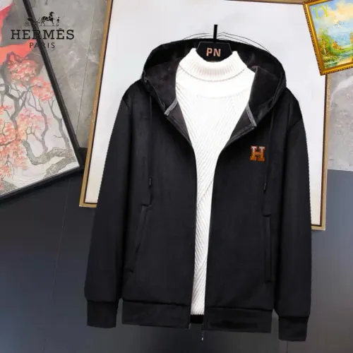 Hermes Jackets Long Sleeved For Men #1403831 $48.00 USD, Wholesale Replica Hermes Jackets