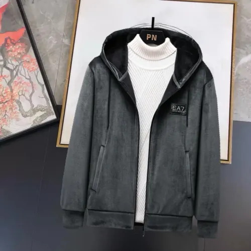 Armani Jackets Long Sleeved For Men #1403845 $48.00 USD, Wholesale Replica Armani Jackets