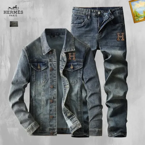 Hermes Tracksuits Long Sleeved For Men #1403851 $100.00 USD, Wholesale Replica Hermes Tracksuits