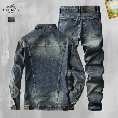 Replica Hermes Tracksuits Long Sleeved For Men #1403851 $100.00 USD for Wholesale