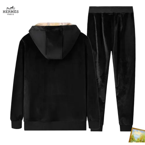 Replica Hermes Tracksuits Long Sleeved For Men #1403866 $76.00 USD for Wholesale
