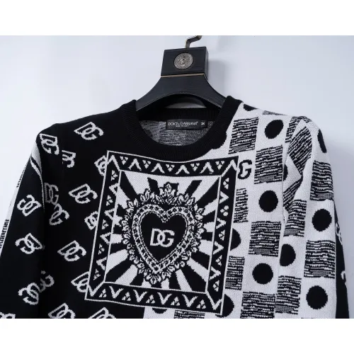 Replica Dolce & Gabbana D&G Sweaters Long Sleeved For Men #1403959 $45.00 USD for Wholesale